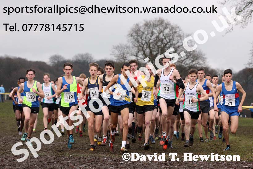 Mens under-20s Northern Cross Country, Knowsley Safari Park. Photo: David T. Hewitson/Sports for All Pics